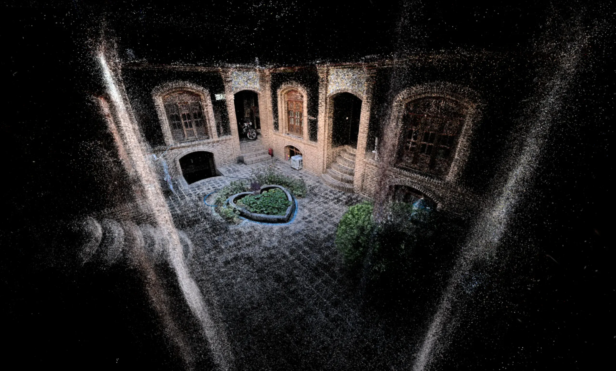 The Heart of the House, Central Courtyard